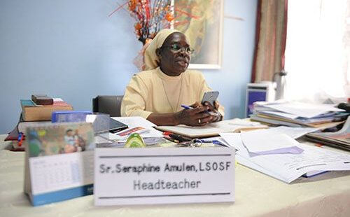 Sr. Seraphine Amulen. LSOSF